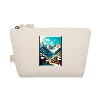 Sölden Autriche Vintage voyage affiche WPA Souvenir - Trousse biologique - nature - Devant