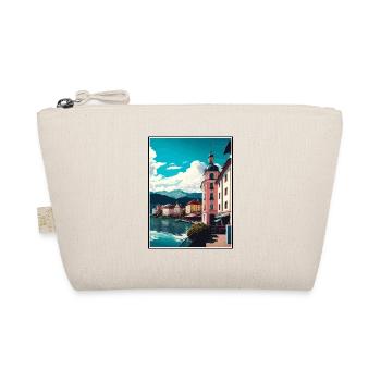 Klagenfurt Austria Vintage Travel Poster Souvenir - Organic Pouch - nature - Front