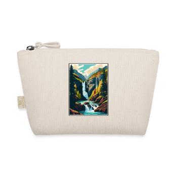Chutes Foroglio Suisse Affiche de voyage vintage - Trousse biologique - nature - Devant