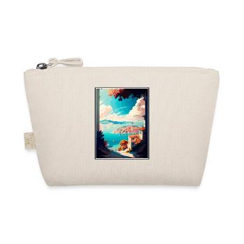 Split Kroatien Vintage Reiseposter WPA Souvenir - Bio-Täschchen - Natur - Vorne
