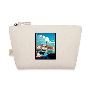 Vodice Croatie Vintage voyage affiche WPA Souvenir - Trousse biologique - nature - Devant