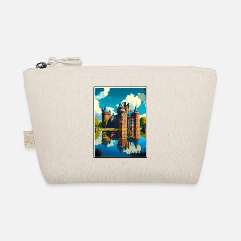 Château de Haar Pays-Bas Affiche de voyage Vintage Trousse biologique