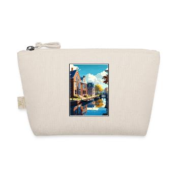 Uitgeest Netherlands Vintage Travel Poster WPA Art - Organic Pouch - nature - Front