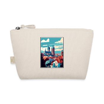 Wurzburg Germany Vintage Travel Poster Souvenir - Organic Pouch - nature - Front