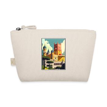 Sintra Portugal Vintage voyage affiche WPA Souvenir - Trousse biologique - nature - Devant