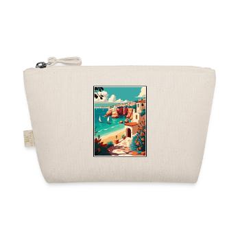 Lagos Portugal Vintage Reiseposter WPA Souvenir - Bio-Täschchen - Natur - Vorne