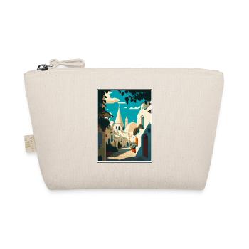 Alberobello Italien Vintage Reiseposter Souvenir - Bio-Täschchen - Natur - Vorne