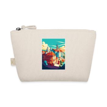 Bratislava Slovakia Vintage Travel Poster Souvenir - Organic Pouch - nature - Front