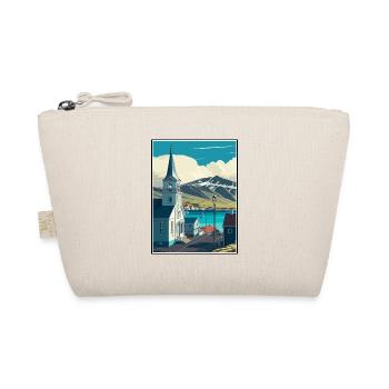 Husavik Iceland Vintage Travel Poster WPA Souvenir - Organic Pouch - nature - Front