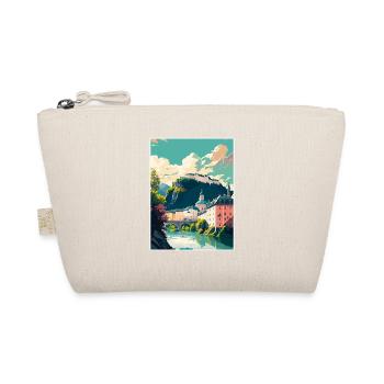 Salzburgscape Autriche Vintage voyage affiche WPA - Trousse biologique - nature - Devant