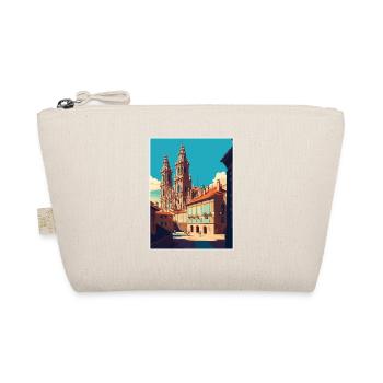 Santiago De Compostela Spain Vintage Travel Poster - Organic Pouch - nature - Front