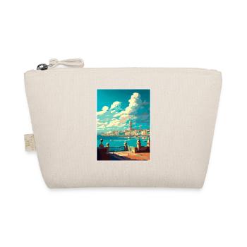 Cádiz Spanien Vintage Reiseposter WPA Souvenir - Bio-Täschchen - Natur - Vorne