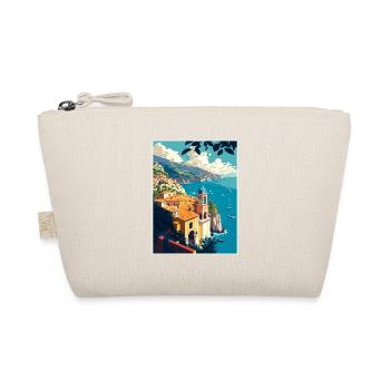 Amalfi Italie Vintage voyage affiche WPA Souvenir - Trousse biologique - nature - Devant