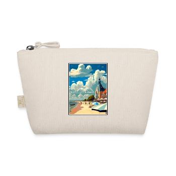 Rostock Germany Vintage Travel Poster WPA Souvenir - Organic Pouch - nature - Front