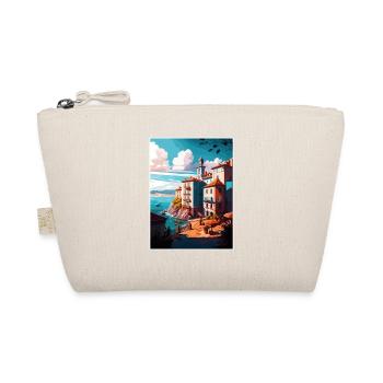 Santander Spain Vintage Travel Poster WPA Souvenir - Organic Pouch - nature - Front