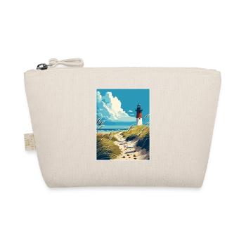 Sylt Insel Deutschland Vintage Reiseposter Souvenir - Bio-Täschchen - Natur - Vorne