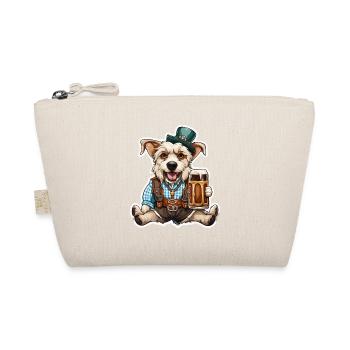 Lederhosen / Animal / Traditional costume / Tradition / Dog - Organic Pouch - nature - Front
