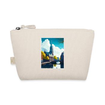 Delft Pays-Bas Vintage voyage affiche Souvenir - Trousse biologique - nature - Devant