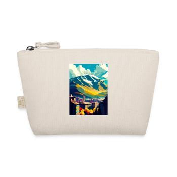 Grenoble France Vintage Travel Poster WPA Souvenir - Organic Pouch - nature - Front