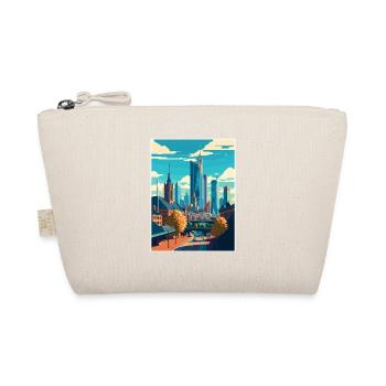 Francfort, Allemagne, Vintage voyage affiche Souvenir - Trousse biologique - nature - Devant