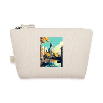 Leiden Pays-Bas Vintage voyage affiche Souvenir - Trousse biologique - nature - Devant