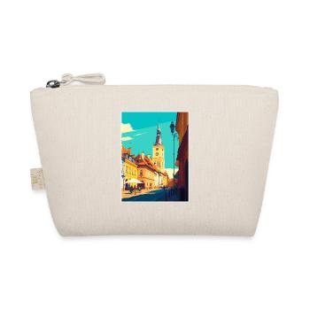 Sibui Roumanie Vintage voyage affiche WPA Souvenir - Trousse biologique - nature - Devant