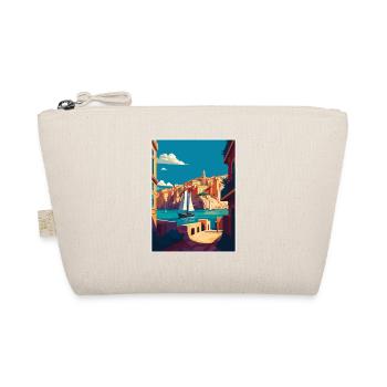 La Valette Malte Vintage voyage affiche WPA Souvenir - Trousse biologique - nature - Devant