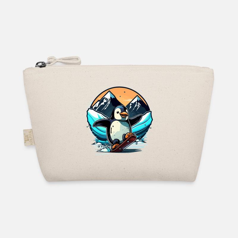 Glücklicher Pinguin Bio-Täschchen