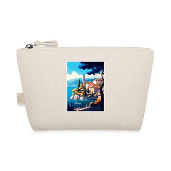 Opatija Croatie Vintage voyage affiche WPA Souvenir - Trousse biologique - nature - Devant