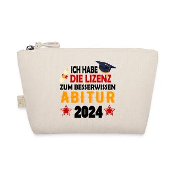 Abitur 2024 Abireise Abifeier Abifahrt Abiturient - Bio-Täschchen - Natur - Vorne