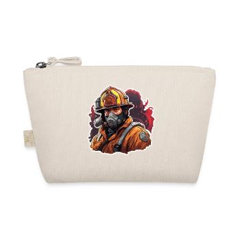 Firefighter / Fire / Fire / Extinguish / Hero - Organic Pouch - nature - Front