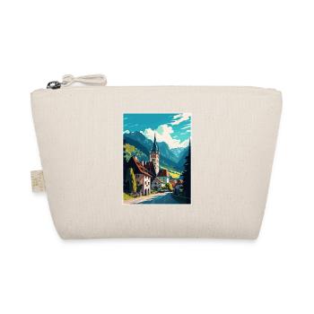 Oberammergau Germany Vintage Travel Poster WPA Art - Organic Pouch - nature - Front