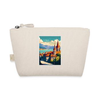 Lausanne Suisse Vintage voyage affiche WPA Art - Trousse biologique - nature - Devant
