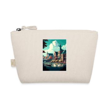 Zwolle Pays-Bas Vintage voyage affiche Souvenir - Trousse biologique - nature - Devant