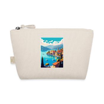 Lac Majeur Suisse Vintage Travel Poster - Trousse biologique - nature - Devant