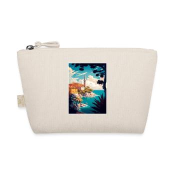 Rovinj Kroatien Vintage Reiseposter WPA Souvenir - Bio-Täschchen - Natur - Vorne