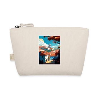 Tomar Portugal Vintage voyage affiche WPA Souvenir - Trousse biologique - nature - Devant