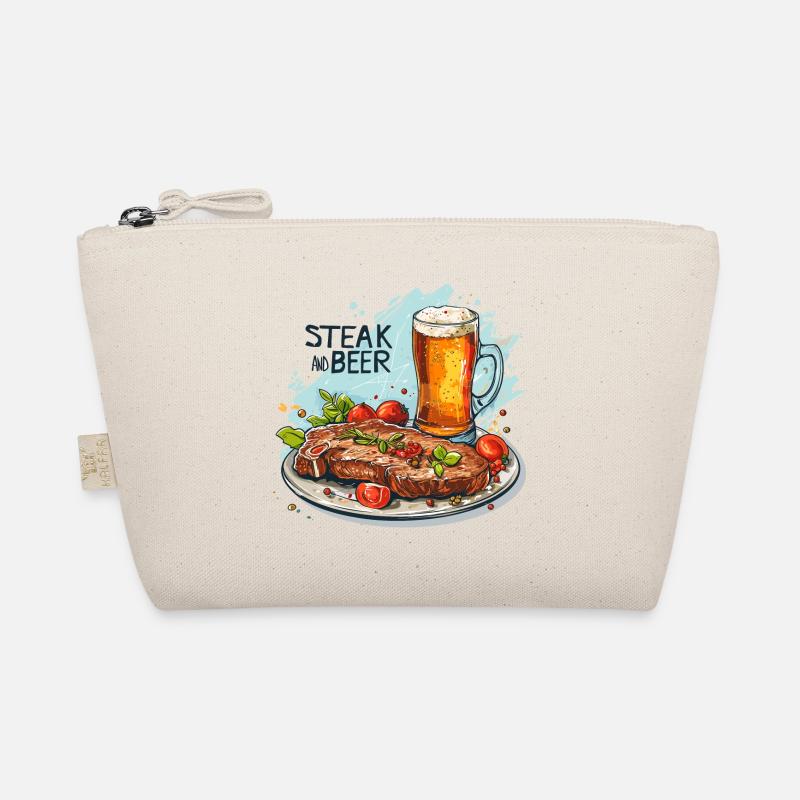 Steak Et Bière Manger De L’alcool Dictons Drôles Trousse biologique