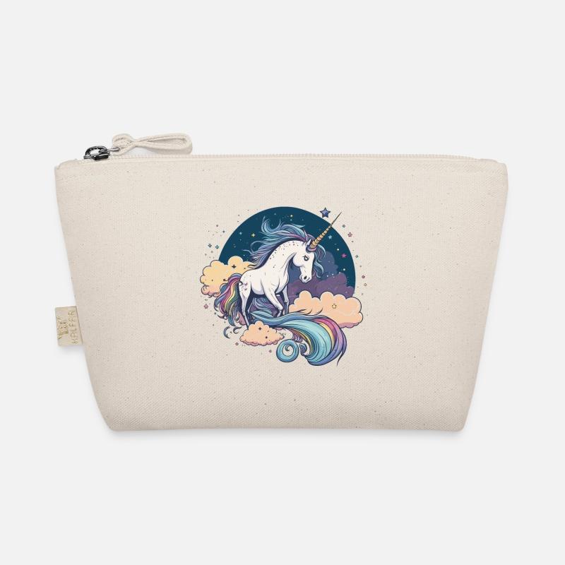 Regenbogen-Einhorn Bio-Täschchen