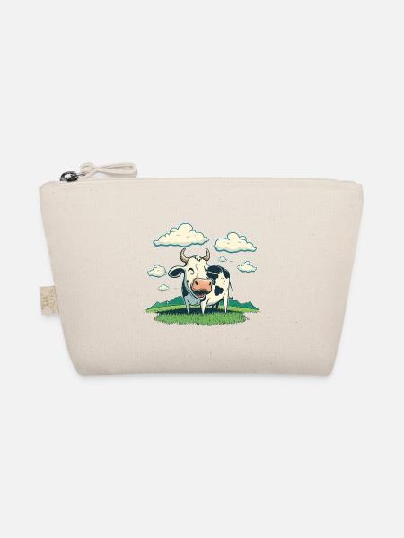 Contented Cow - Organic Pouch - nature - Front