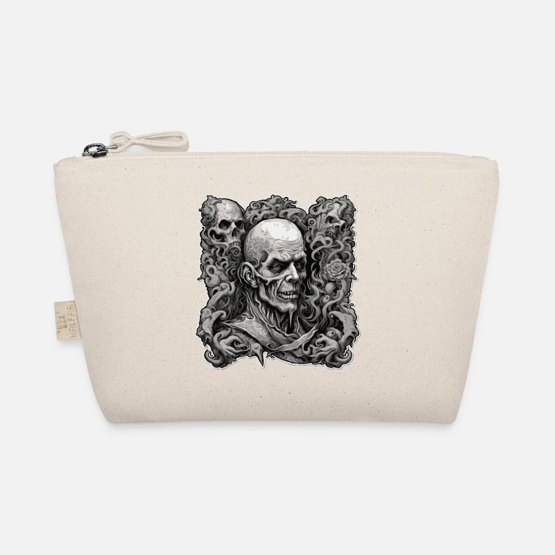 Man / tattoo / cool / rock n roll / metal Organic Pouch