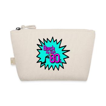 80s Party Retro Fun Theme Party Shirt, 80s (25) - Organic Pouch - nature - Front