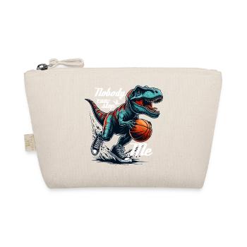 Cadeau de dinosaure T-Rex de basket-ball - Trousse biologique - nature - Devant