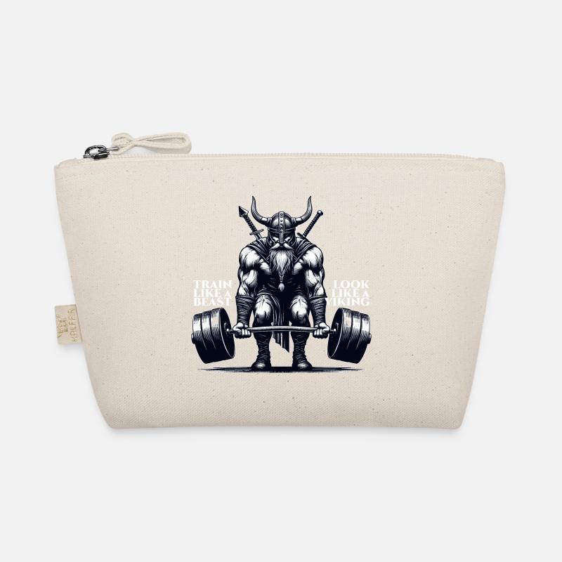Wikinger Kreuzheben Geschenk Bio-Täschchen