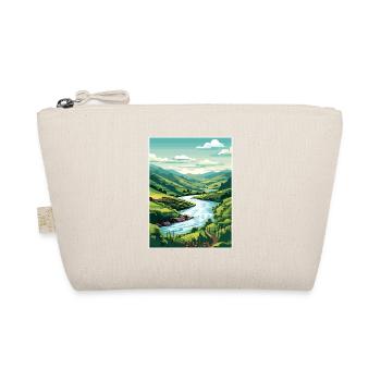 Douro Valley Portugal Vintage Travel Poster WPA - Organic Pouch - nature - Front