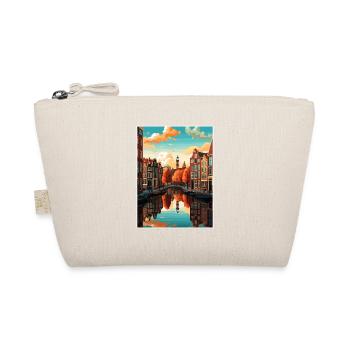 Amsterdam Niederlande Vintage Reiseposter WPA - Bio-Täschchen - Natur - Vorne