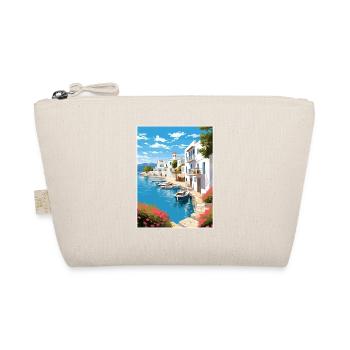 Paros Greece Decoration Vintage Travel Poster WPA - Organic Pouch - nature - Front
