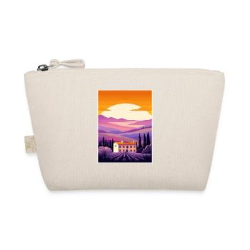 Provence Frankreich Vintage Reiseposter WPA Souvenir - Bio-Täschchen - Natur - Vorne