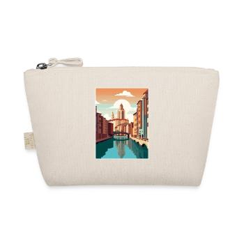 Girona Spain Vintage Travel Poster WPA Souvenir - Organic Pouch - nature - Front