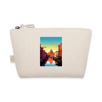 Rome Italy Vintage Travel Poster WPA Souvenir - Organic Pouch - nature - Front